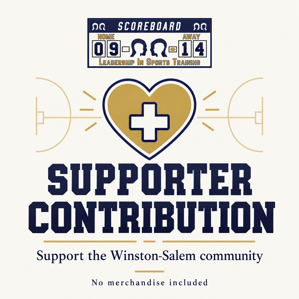 Scoreboard supporter contribution. No merchandise included.